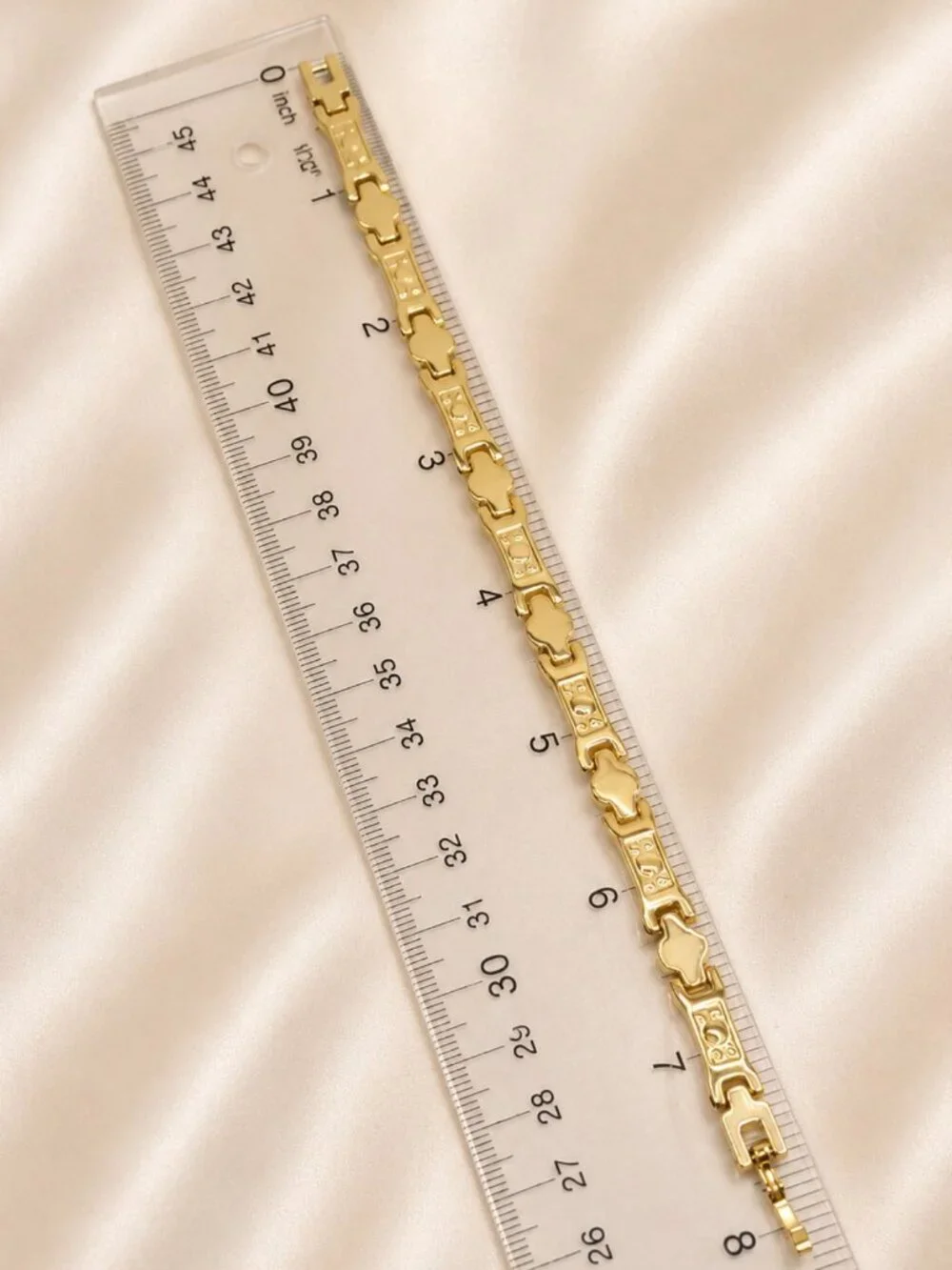 Gold Link Bracelet-14K Gold Plated-Minimalist- New!